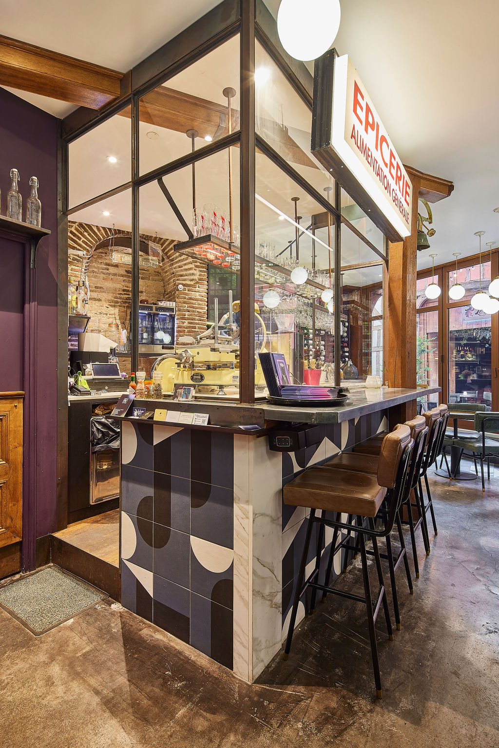 Agencement Le Lapin Bleu — Bar & Restaurant — Photo 4