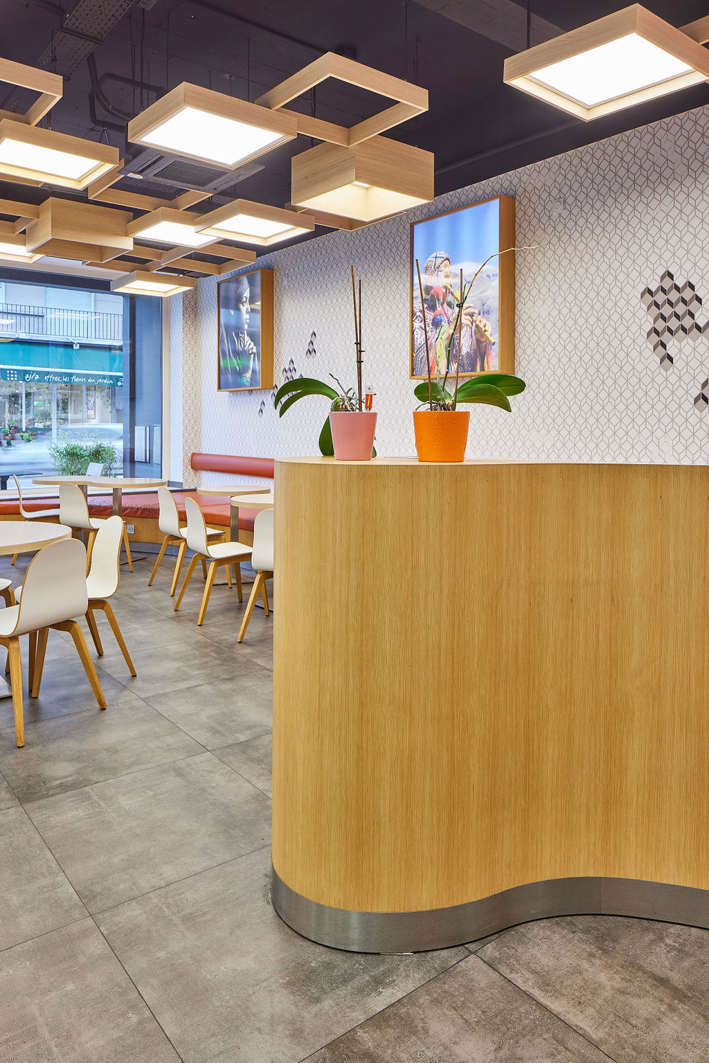 Comptoir professionnel sur mesure — expertise menuiserie et agencement ConceptRenoDeco